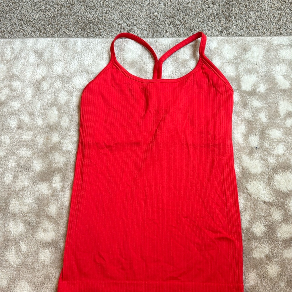 CRZ YOGA Rubbed racerback tank